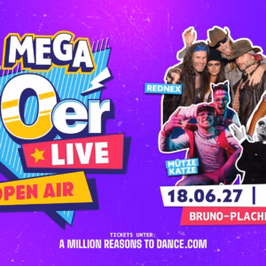 Das MEGA 90er Live Open Air - Leipzig 2027